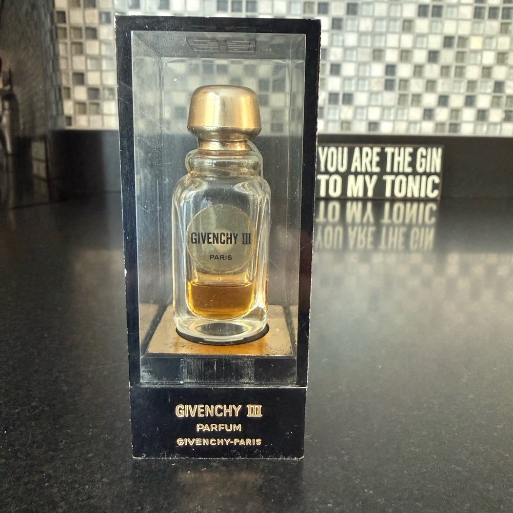 ☀️3/$15 Vintage Givenchy III Perfume in Case